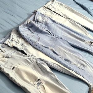 Charlotte Russe high waisted Refuge jeans bundle